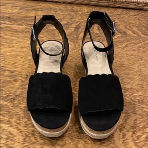 Brand new Marc Fisher platform wedges